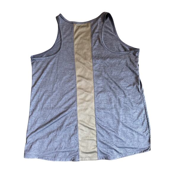 Nike NFL DRI-FIT Seattle Seahawks Blue Back Stripe Stretch Athletic Tee Sz XL - Picture 3 of 3